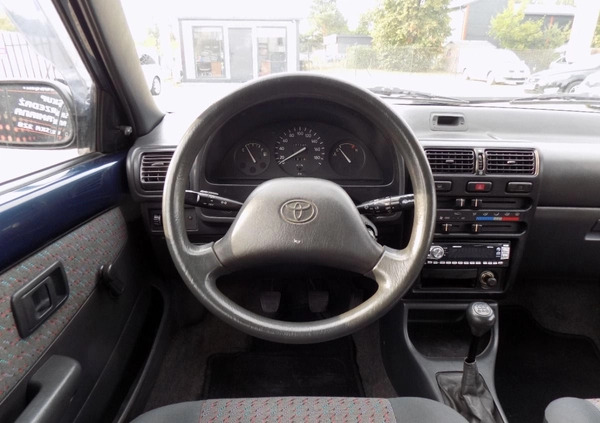 Toyota Starlet cena 2400 przebieg: 227548, rok produkcji 1995 z Kałuszyn małe 46